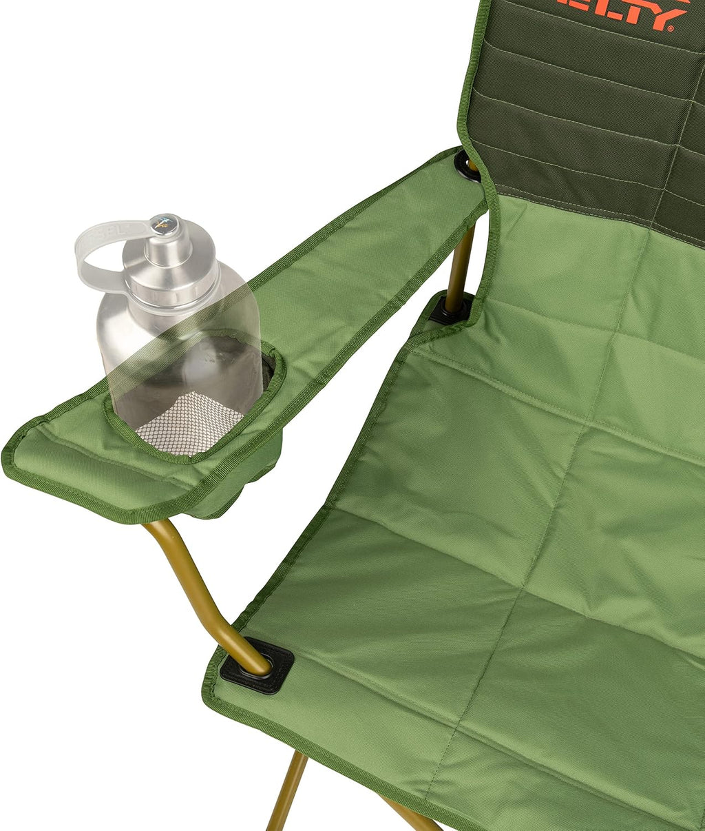 Kelty Lowdown Folding Chair, Camping Seat for Backyard Parties, Soccer Saturdays, Concerts, Beach, Tailgating (Dill)