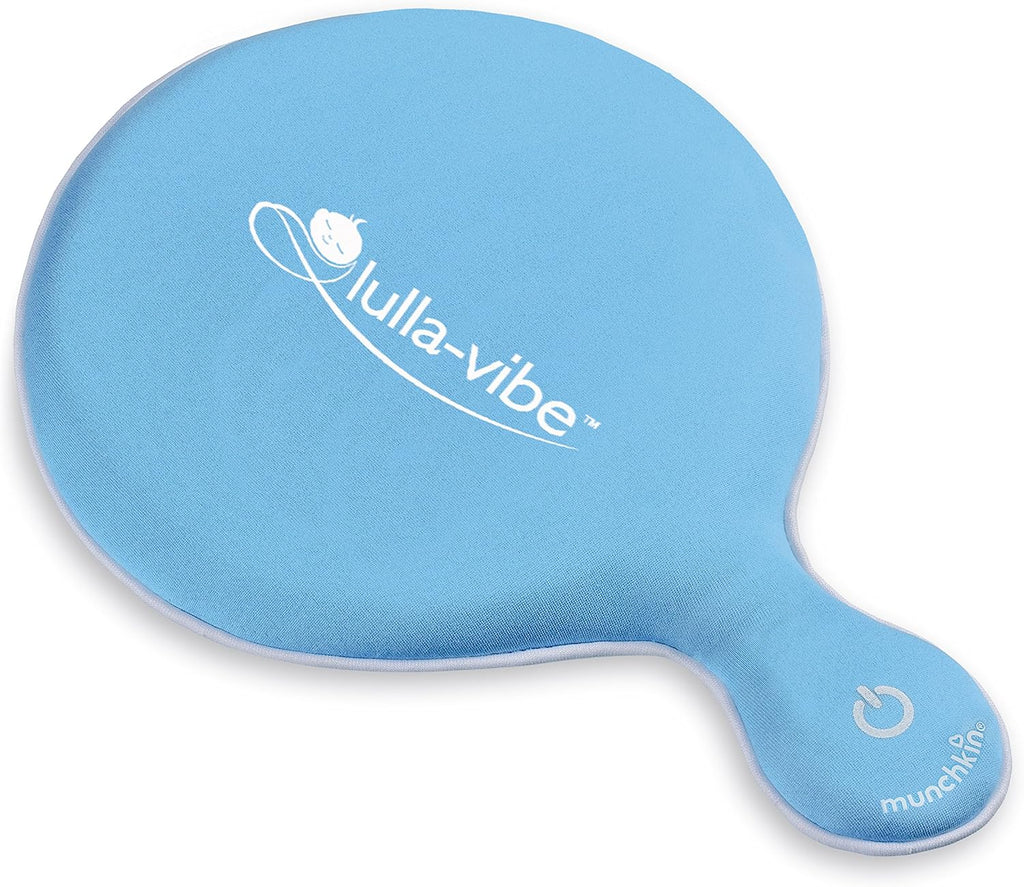 Munchkin Lulla-Vibe Vibrating Pad Baby Sleep Soother, Light Blue