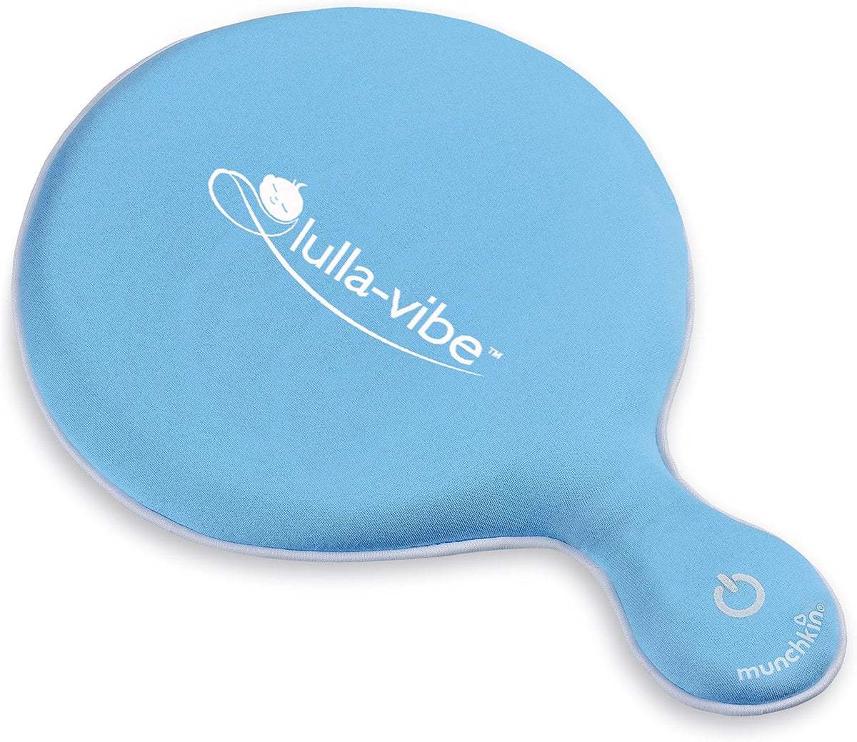 Munchkin Lulla-Vibe Vibrating Pad Baby Sleep Soother, Light Blue