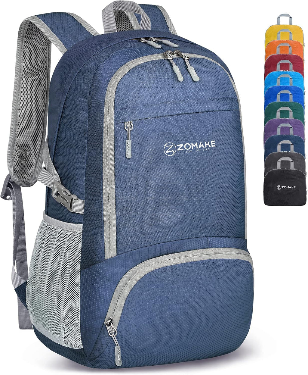 ZOMAKE Lightweight Packable Backpack 30L, Foldable Travel Hiking Daypack