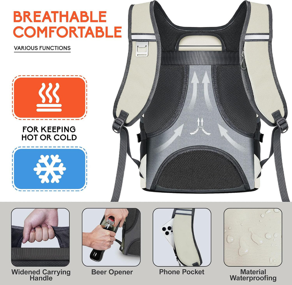 N NEVO RHINO Backpack Coolers Insulated Leak Proof 36/54 Cans