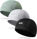 3-Pack Camo Helmet Liner Skull Cap Breathable Mesh for Men Women