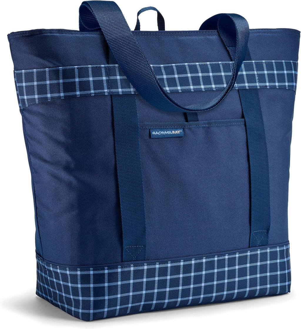 Rachael Ray Jumbo Chillout Thermal Tote, Insulated Soft Sided Cooler Bag
