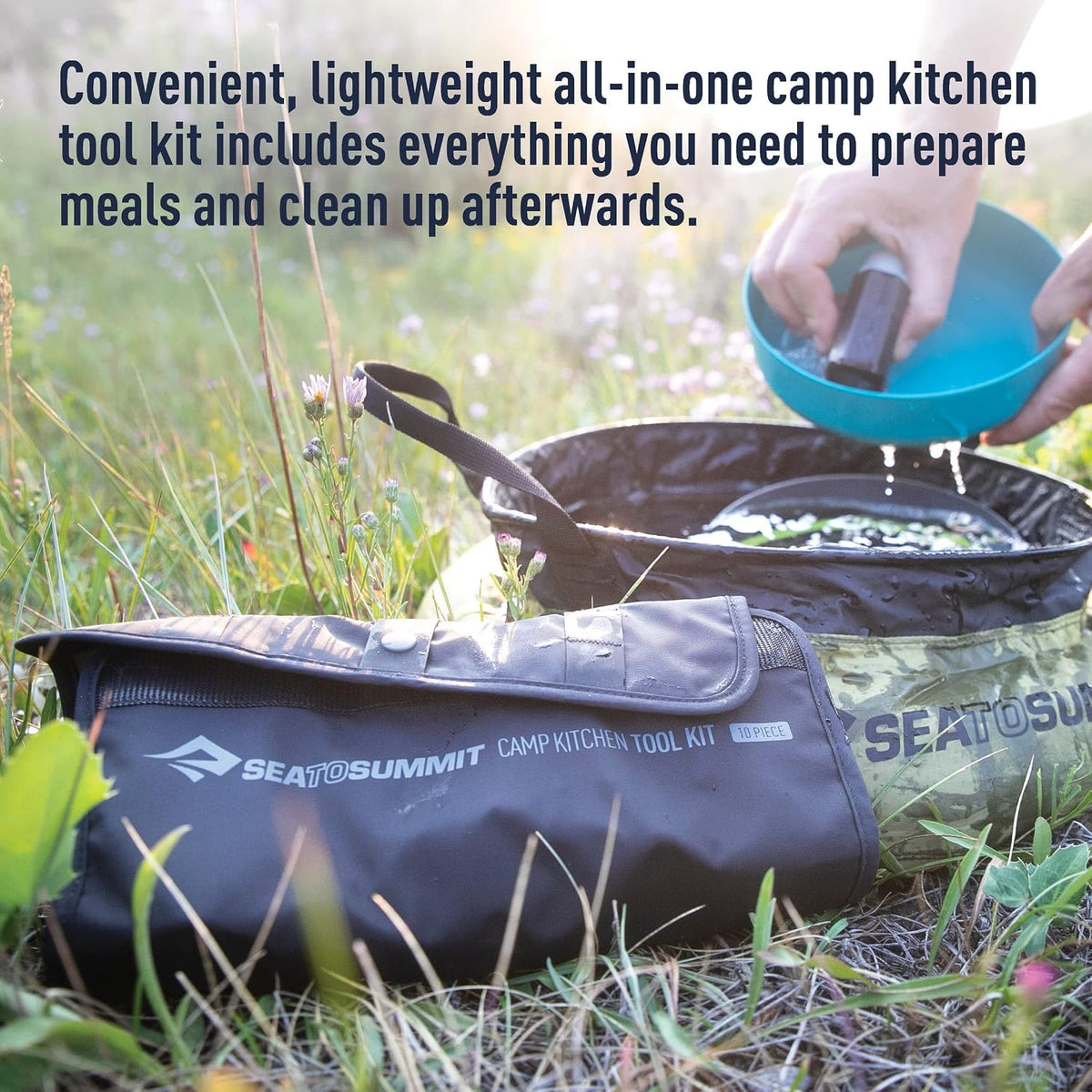 Sea to Summit Camp Kitchen Tool Kit 10 Pieces Set