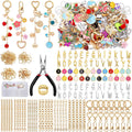 Wurosi 544Pcs Bag Charm Kit, Charms Lip Gloss Keychain Making Kit