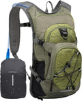 Everfun Hydration Backpack 18L with Water Bladder 2L/3L Hiking Water Backpack Women Men Hydration Pack Insulated Lightweight Day Hydropack with Storage for Hiking, Biking, Running, Festival