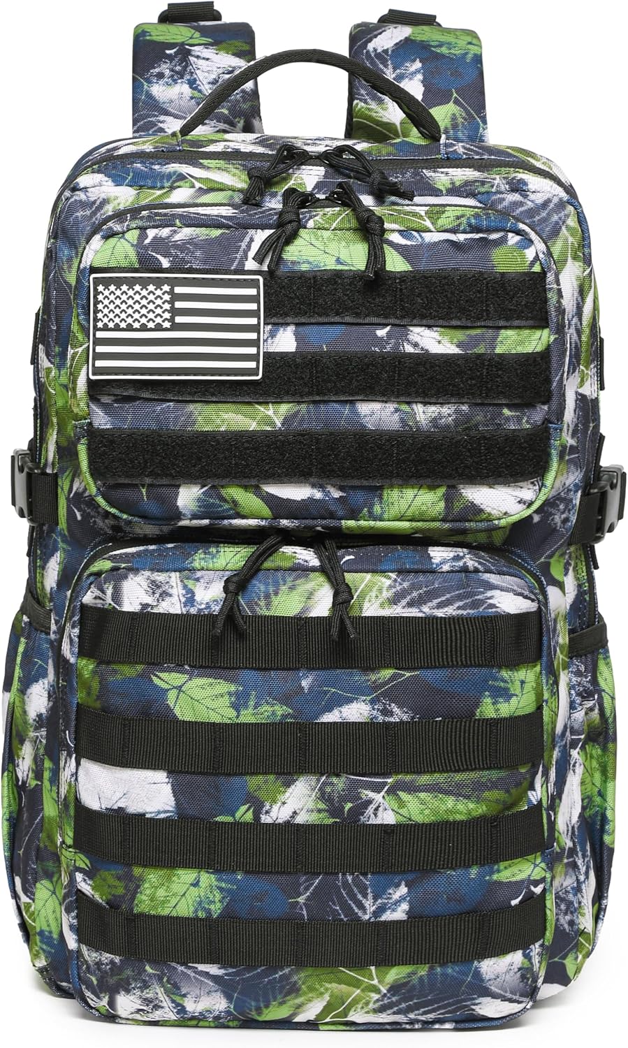 Wotony Military Tactical Backpack for Men Waterproof Daypack 3 Day Assault Pack Molle Bag with Water Bottle Holder