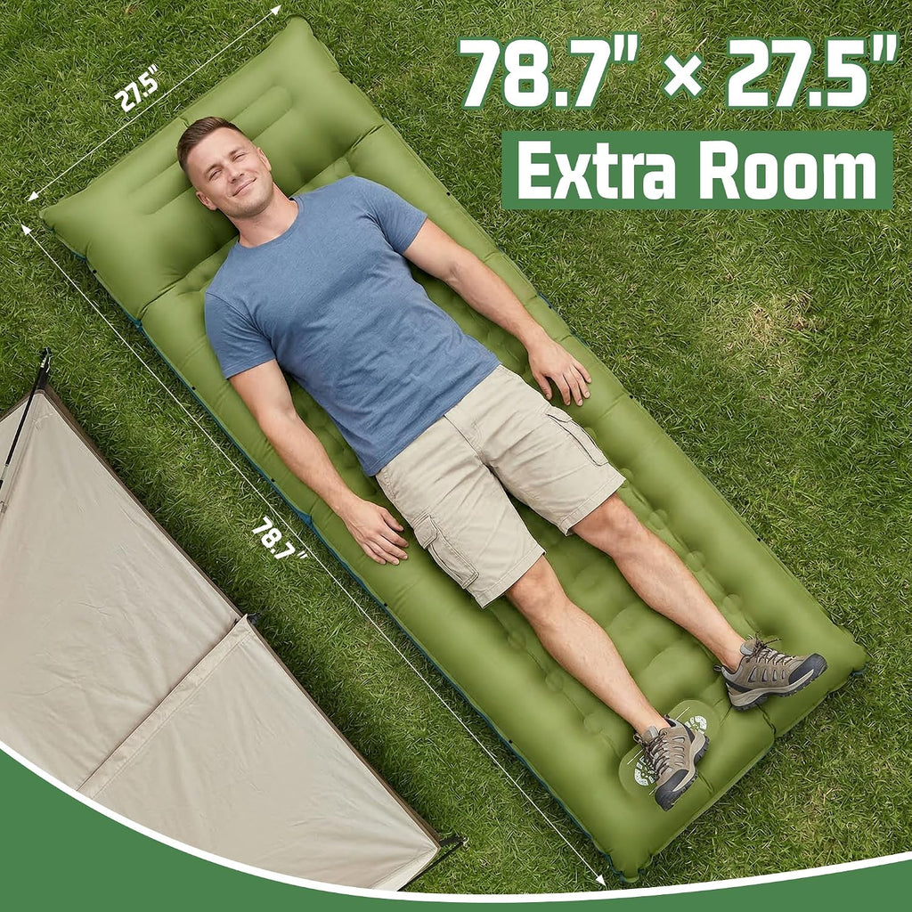 6.3 Inch Sleeping Pad Air Mattress for Camping