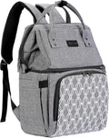 AmHoo Insulated Lunch Box Cooler Backpack Waterproof Leak-Proof Lunch Bag Tote for Men Women Hiking Beach Picnic Trip with Strongest YKK Zipper Gray