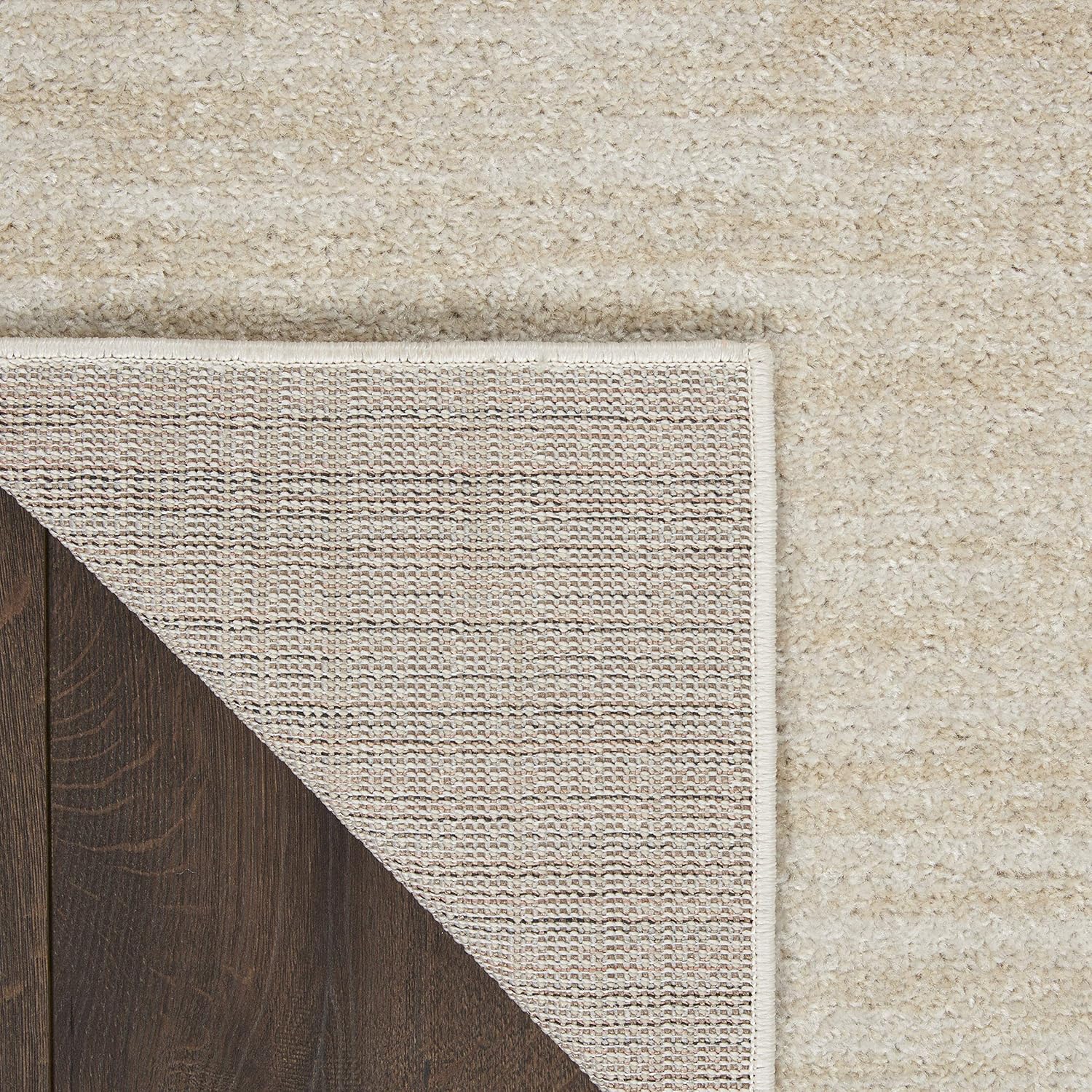 Nourison Home Essentials Indoor Outdoor Area Rug, Ivory Beige, 8' x 10'