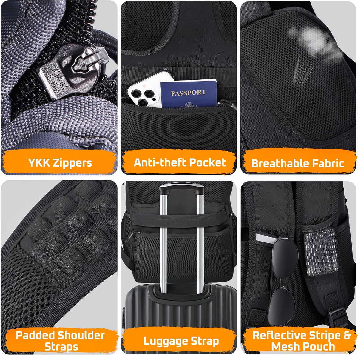 DEYACE Lunch Box Tactical Backpack for Men,Cooler Lunch Compartment Bag