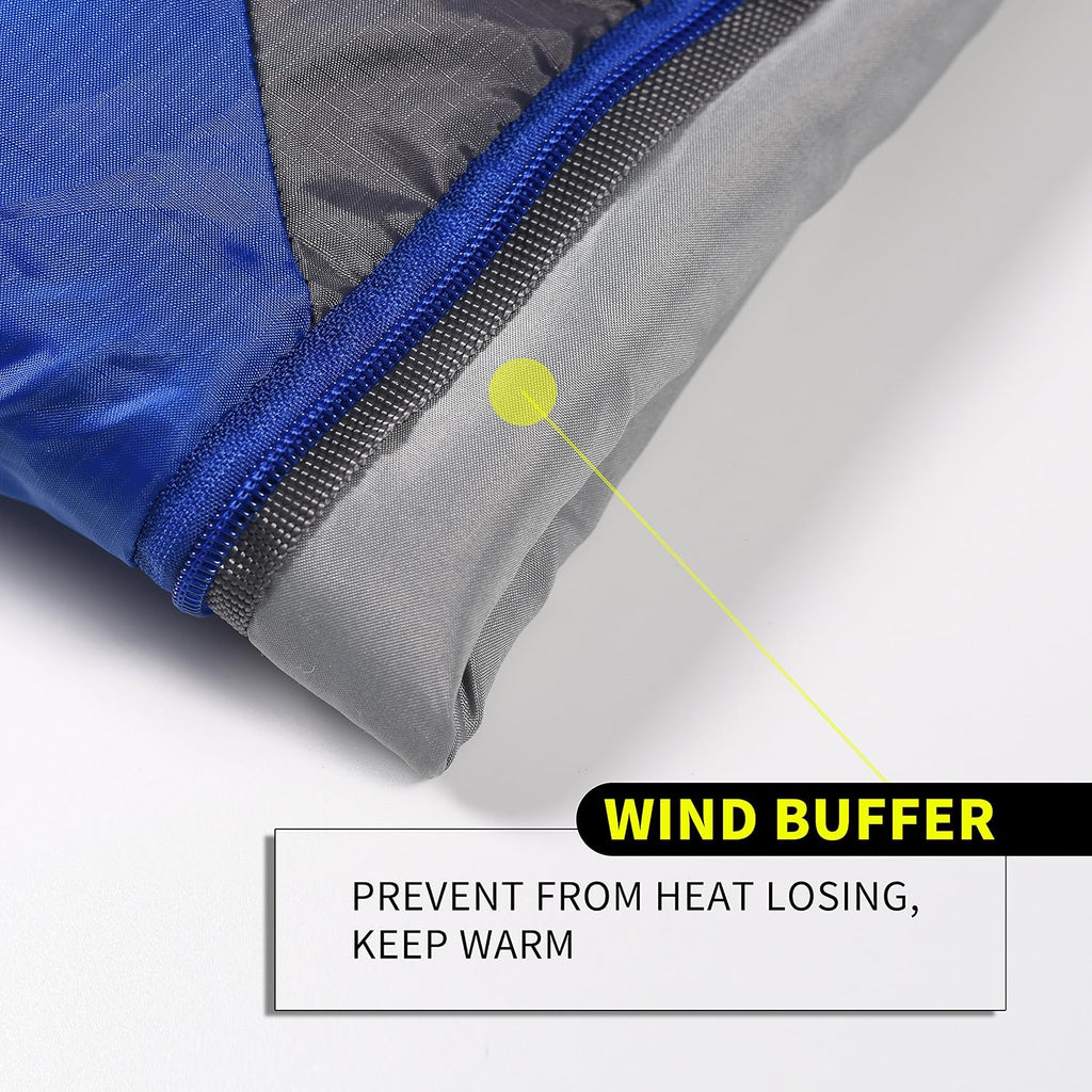 0 Degree Winter Sleeping Bags for Adults, Cold Weather Camping