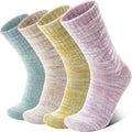 Anlisim Merino Wool Hiking Socks, Boot Crew Work Socks for Women Men