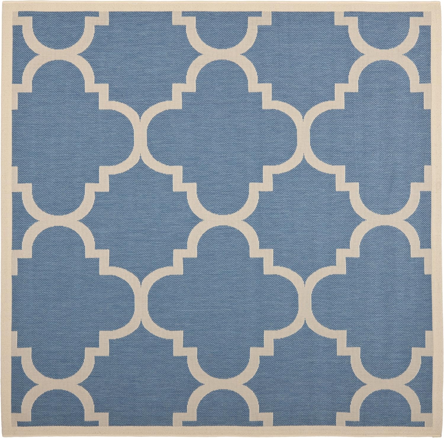 SAFAVIEH Washable Rug Outdoor Courtyard Collection - 2' x 3'7", Green & Beige, Non-Shedding & Easy Cleaning, Ideal for Patio, Front Door, Entryway, Doormat (CY6243-244)