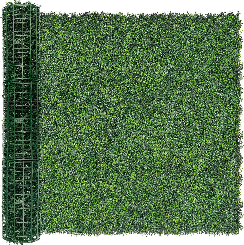 10"x 10"(8 P), UV-Anti Artificial Grass Wall Panel, 4-Layer Leaf