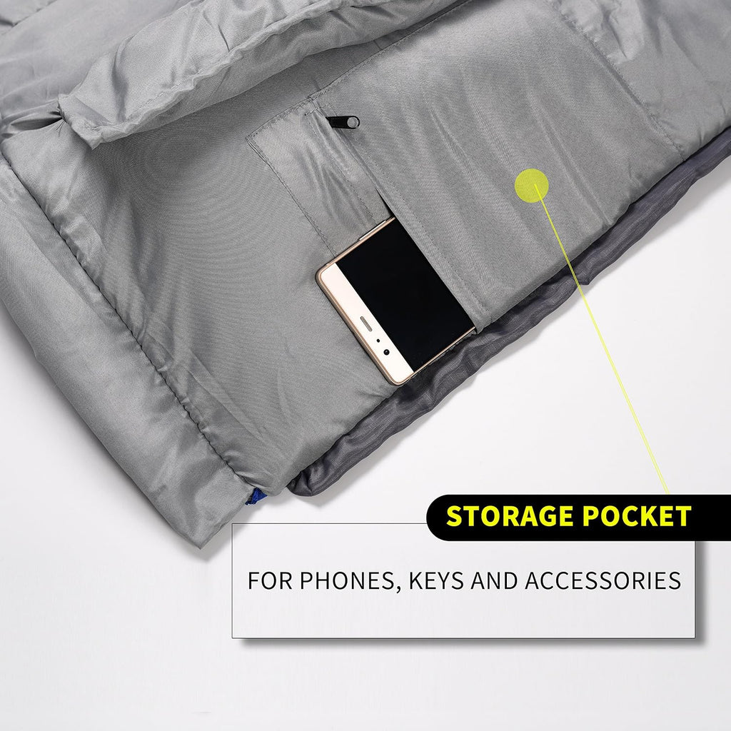 0 Degree Winter Sleeping Bags for Adults, Cold Weather Camping