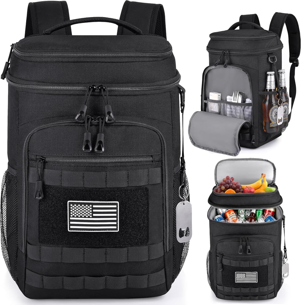 HILOMON Cooler Backpack, 20H Cold Retention Insulated Waterproof Leak Proof