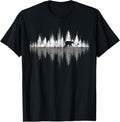 Trees Reflection Wildlife Nature Animal Bear Outdoor Forest Tees T-Shirts